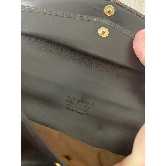 Vintage Louis Vuitton Women's  Monogram Wallet W/ Fabric Design - OS - Picture 5 of 12